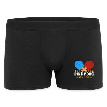 PingPong Master Logo - Men's Boxer Shorts - black - Front