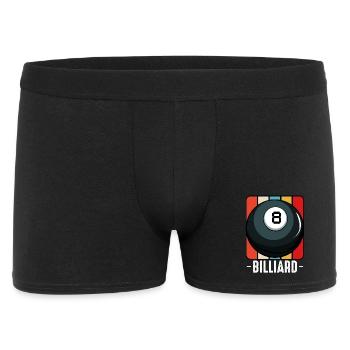 Billiard Eight-Ball Retro - Men's Boxer Shorts - black - Front