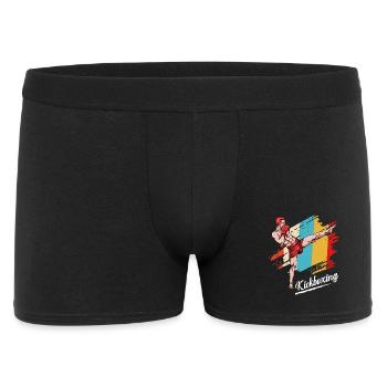 Kickboxing Flag Style - Men's Boxer Shorts - black - Front