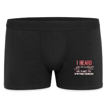 flirter - Boxer Homme - noir - Devant