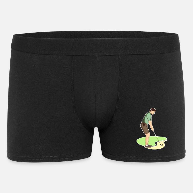 Golf | Golfing | Golfer | golf - Men's Boxer Shorts - black