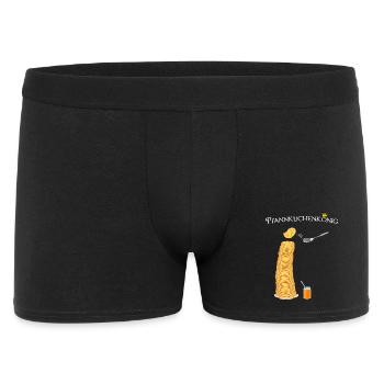 Pancakes, pancake king, hobby cook, cooking - Men's Boxer Shorts - black - Front