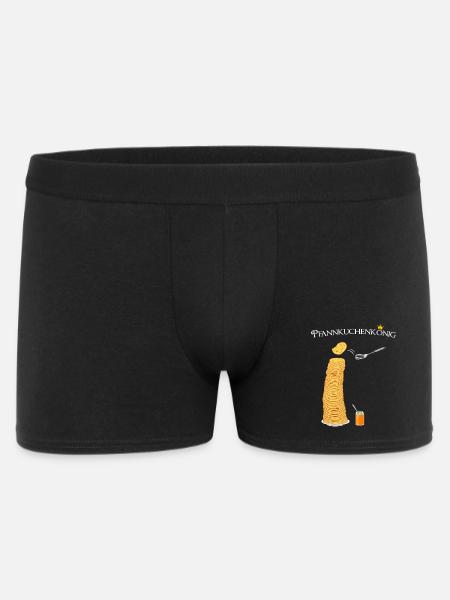 Pfannkuchen, Pfannkuchenkönig, Hobbykoch, kochen - Männer Boxer Shorts - Schwarz