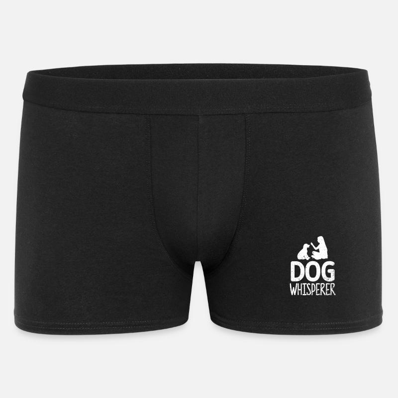 Chuchoteur de chien - Boxer Homme - noir