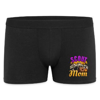 Pfadfinder Zelten Pfadfinderlager - Männer Boxer Shorts - Schwarz - Vorne