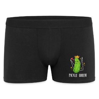 Reine des cornichons – Royal Cucumber - Boxer Homme - noir - Devant