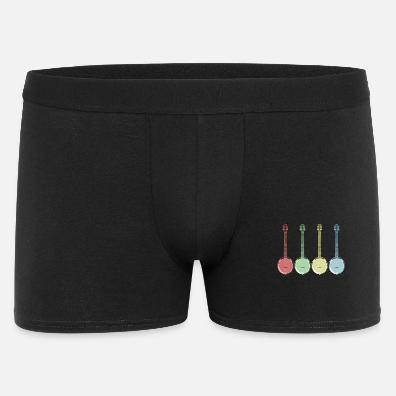 Banjo - Männer Boxer Shorts - Schwarz