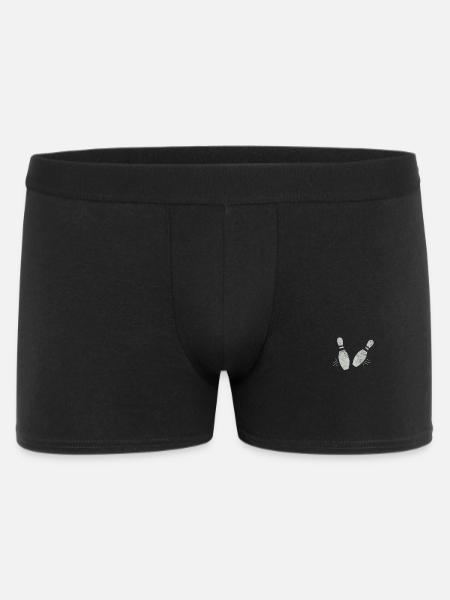bowling pins - Men's Boxer Shorts - black
