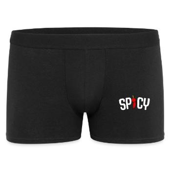 Spicy Pepper Typography - Men's Boxer Shorts - black - Front