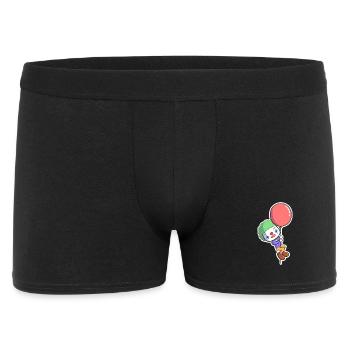 Clown with balloon - Men's Boxer Shorts - black - Front