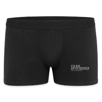 Ich bin Apotheker - Männer Boxer Shorts - Schwarz - Vorne