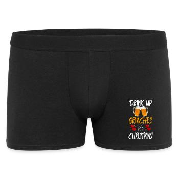 Christmas Christmas Christmas Christmas Christmas - Men's Boxer Shorts - black - Front