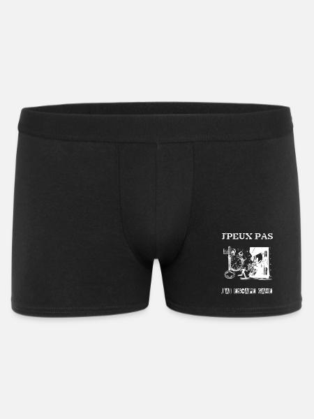 J'peux pas j'ai escape game - Boxer Homme - noir