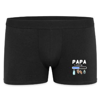 expectant father - dad is loaded - Men's Boxer Shorts - black - Front