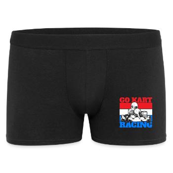 Go Kart Go Cart Racing - Boxer Homme - noir - Devant
