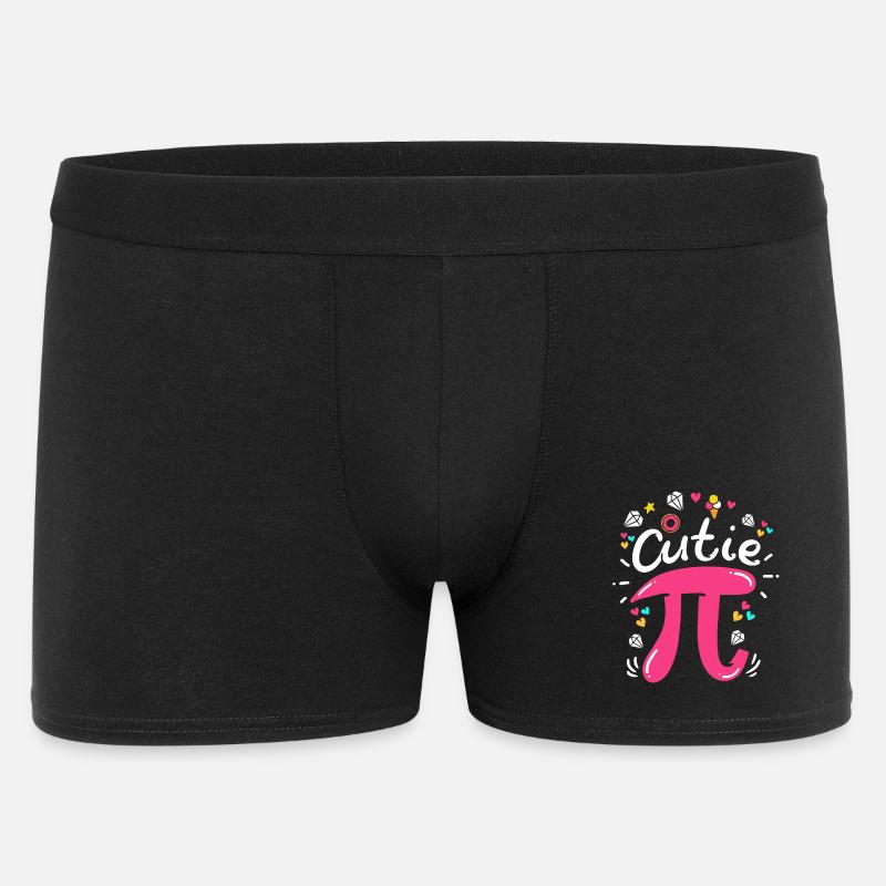 Pi jour Pi maths - Boxer Homme - noir