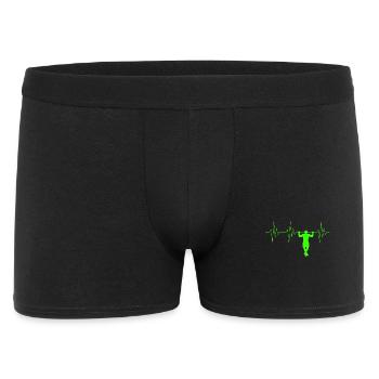 Rythme cardiaque ascendant - Boxer Homme - noir - Devant