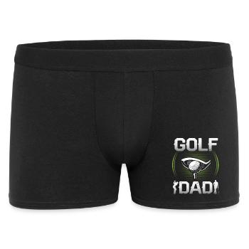 Golf papa - Boxer Homme - noir - Devant