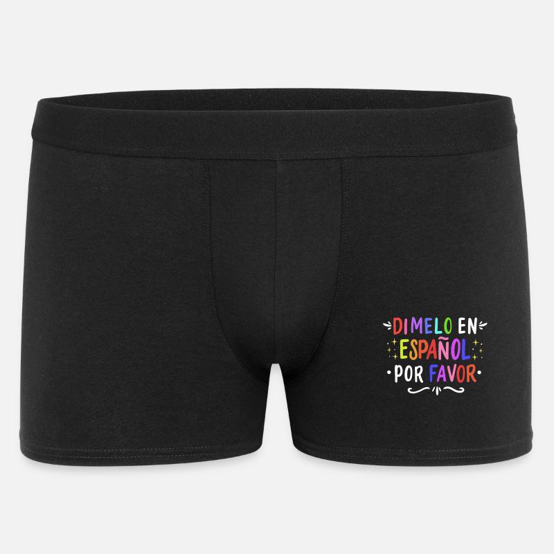 Spanish Spanish Teacher Language - Men's Boxer Shorts - black