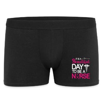 Nurse - Men's Boxer Shorts - black - Front