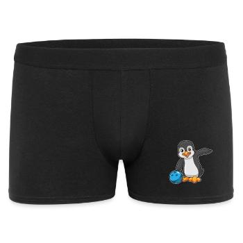 Penguin Bowling Boule de bowling - Boxer Homme - noir - Devant