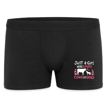 Chien de vache vaches et chiens - Boxer Homme - noir - Devant