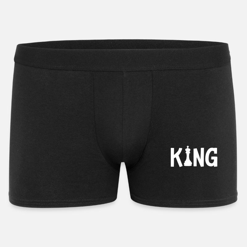 Chess Chess Player King - Men's Boxer Shorts - black