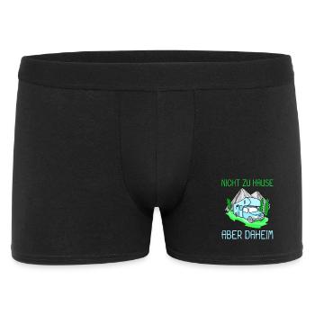 Wohnmobil Camping Camper - Männer Boxer Shorts - Schwarz - Vorne
