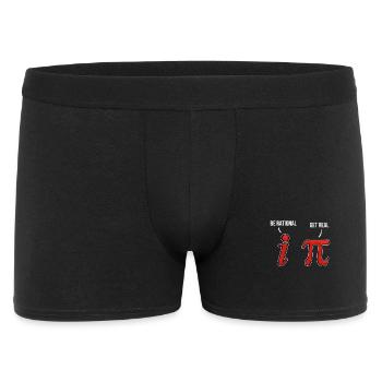 Pi Day Math Pi 3.14 - Men's Boxer Shorts - black - Front