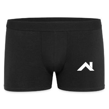 Maison toit - Boxer Homme - noir - Devant