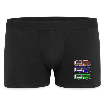 bus - Men's Boxer Shorts - black - Front