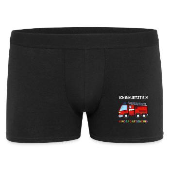 Geschenk für Kindergarten Kleinkinder - Männer Boxer Shorts - Schwarz - Vorne