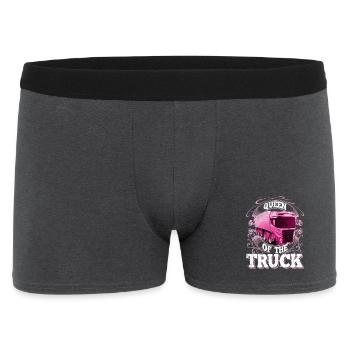 truck driver - Men's Boxer Shorts - charcoal grey - Front