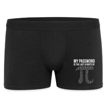 My password - Men's Boxer Shorts - black - Front