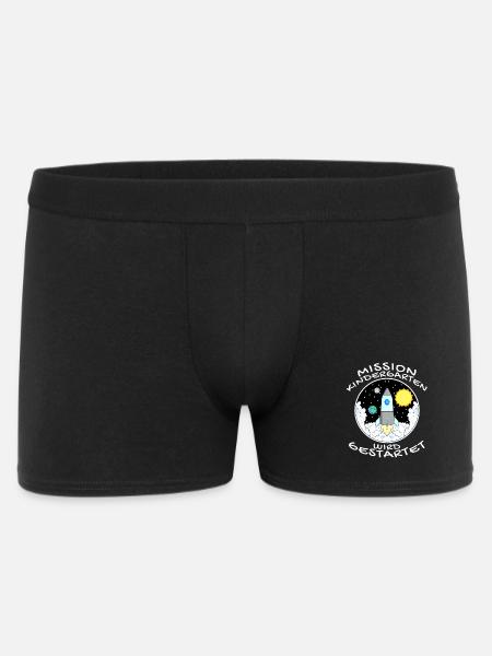 Kindergartenkind 2021 Kindergarten Geschenk - Männer Boxer Shorts - Schwarz
