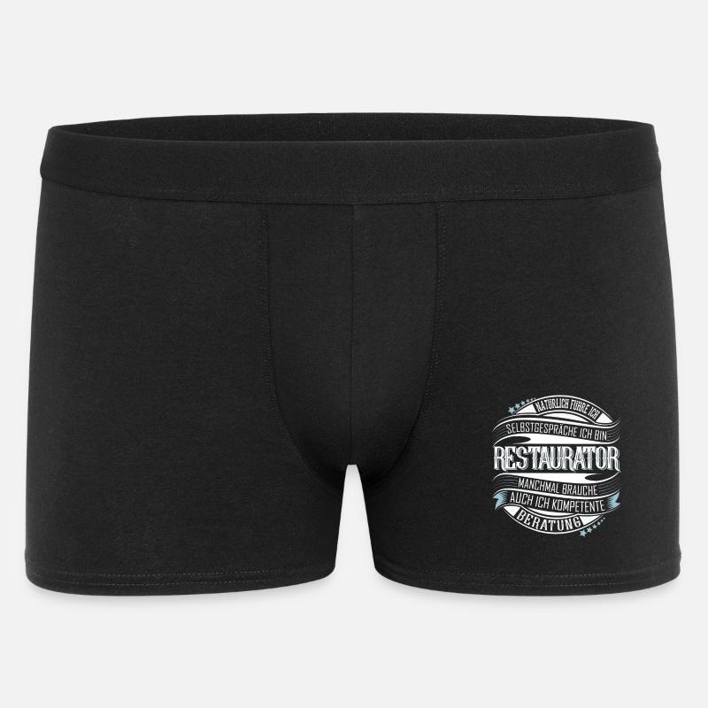 Restaurator - Männer Boxer Shorts - Schwarz