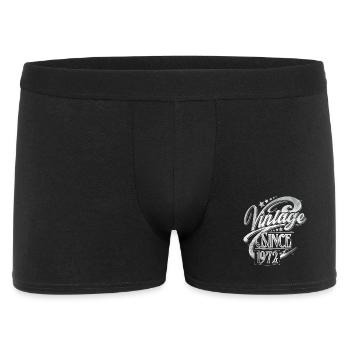 1972 millésime anniversaire année de construction vintage - Boxer Homme - noir - Devant