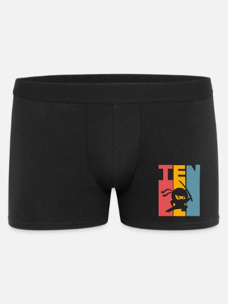 Ninja 10th Birthday Kids - Men's Boxer Shorts - black