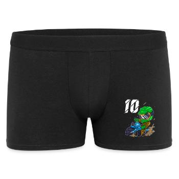10 years Motocross 10th birthday - Men's Boxer Shorts - black - Front
