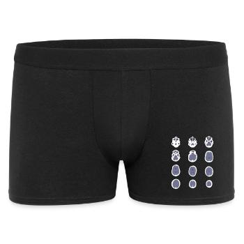 Bild von MRT Scanner Geschenk Manip Radio Radiologie - Männer Boxer Shorts - Schwarz - Vorne