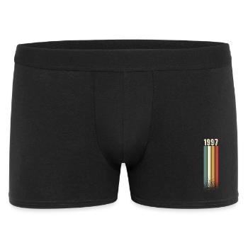 1997 Year of birth Year of construction Birthday Retro Vintage - Men's Boxer Shorts - black - Front