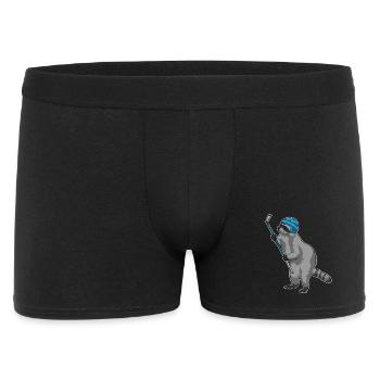 Bâton de hockey sur glace Raccoon - Boxer Homme - noir - Devant
