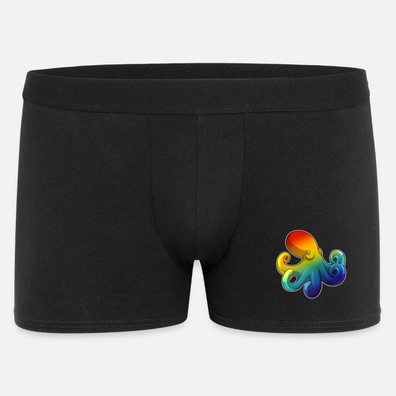 Octopus Rainbow - Men's Boxer Shorts - black