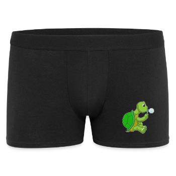 Bulles de savon Tortue - Boxer Homme - noir - Devant