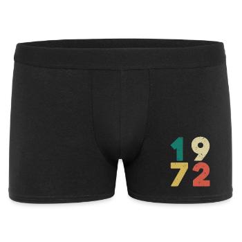 Jahrgang 1972 Rétro Vintage - Boxer Homme - noir - Devant