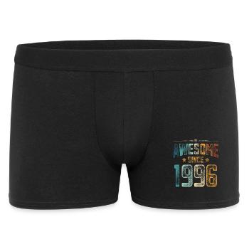1996 Born Birthday Year of birth - Men's Boxer Shorts - black - Front