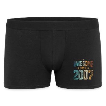 2007 Naissance Année de naissance - Boxer Homme - noir - Devant