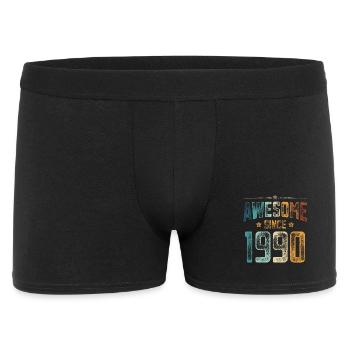 1990 Naissance Année de naissance - Boxer Homme - noir - Devant