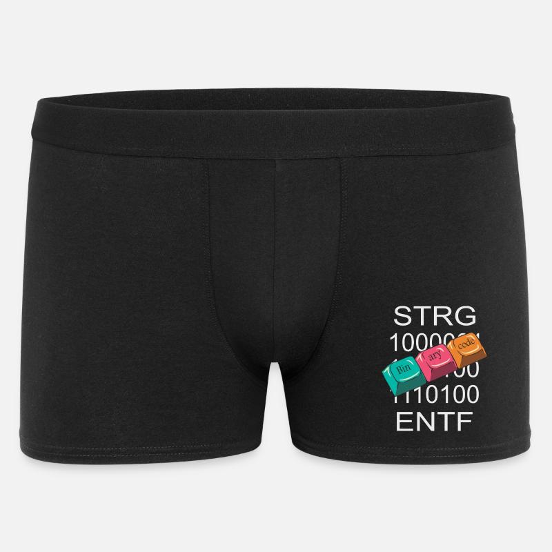 Nerd de l’informatique - Boxer Homme - noir