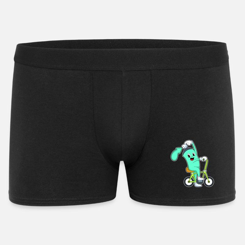 Bombe aérosol avec vélo - Boxer Homme - noir